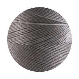 Linhasita® Waxed Polyester Yarn Grey Ø0,75mm 10m