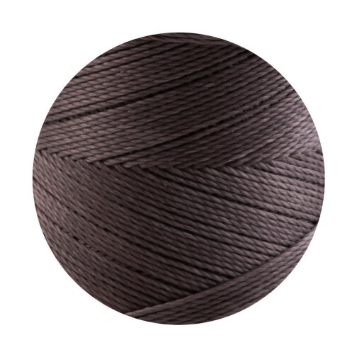 Linhasita® Waxed Polyester Yarn Cappuchino Ø0,75mm 10m