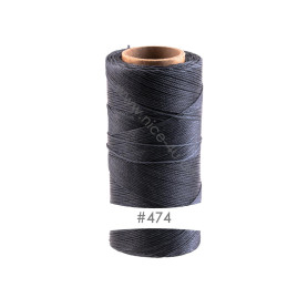 228m Linhasita® gewachstes Polyestergarn Dunkelgrau...