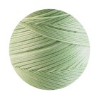 Linhasita® Fil Polyester Ciré Vert pastel Ø0,75mm 10m