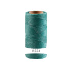 228m cordón de poliéster encerado Linhasita® Teal Ø0,75mm para joyería de macramé