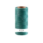 Linhasita® Waxed Polyester Yarn Teal Ø0,75mm 1 Rolle (228m)