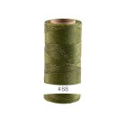 Linhasita® Filato di poliestere cerato Olive Ø0,75mm 1 Rolle (228m)