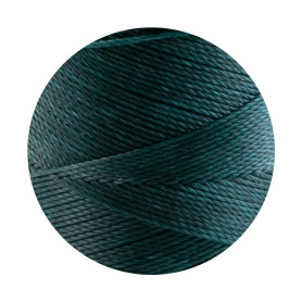 10m cordon polyester ciré Linhasita® Vert...