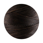 10m Linhasita® waxed polyester cord Mocca Ø0,75mm for macramé jewelry