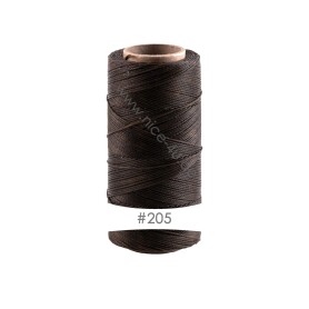 Linhasita® Waxed Polyester Yarn Mocca Ø0,75mm...