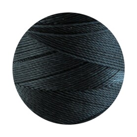 Linhasita® Waxed Polyester Yarn Black blue...