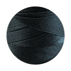 10m cordon polyester ciré Linhasita® Bleu noir Ø0,75mm pour bijoux macramé