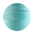 10m cordon polyester ciré Linhasita® Turquoise pâle Ø0,75mm pour bijoux macramé