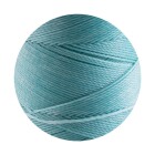 Linhasita® Fil Polyester Ciré Turquoise clair Ø0,75mm 10m