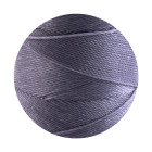 10m cordón de poliéster encerado Linhasita® Gris lila Ø0,75mm para joyería de macramé