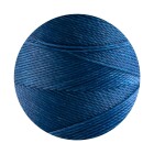 Linhasita® Fil Polyester Ciré Bleu capri Ø0,75mm 10m