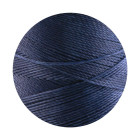 10m cordon polyester ciré Linhasita® Bleu foncé Ø0,75mm pour bijoux macramé