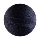 10m cordoncino in poliestere cerato Linhasita® Azzurro notte Ø0,75mm per gioielli macramè