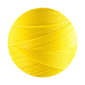 Linhasita® Waxed Polyester Yarn Yellow Ø0,75mm...