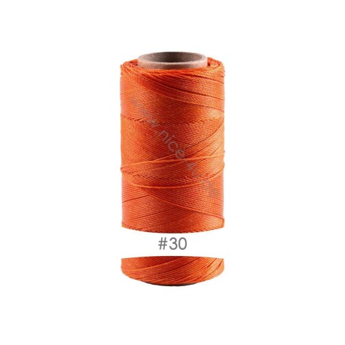 228m Linhasita® gewaxt polyestergaren Oranje Ø0,75mm