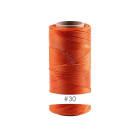 228m cordoncino in poliestere cerato Linhasita® Arancione Ø0,75mm per gioielli macramè