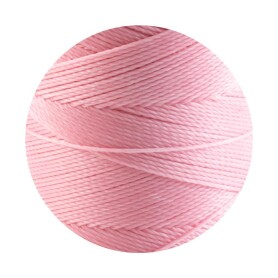 10m Linhasita® gewaxt polyestergaren Lichtroze...