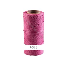 Linhasita® Waxed Polyester Yarn Rose Ø0,75mm 1...