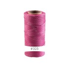 Linhasita® Filato di poliestere cerato Rose Ø0,75mm 1 Rolle (228m)