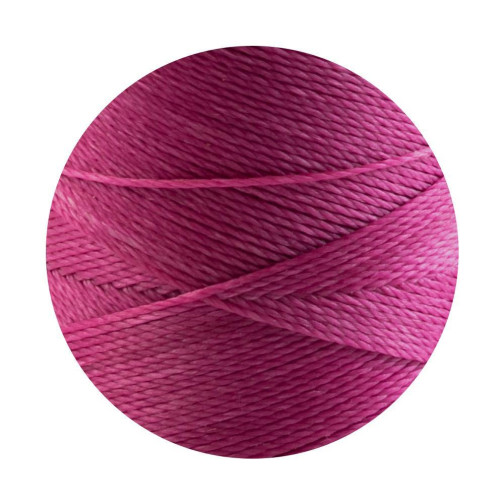 10m Linhasita® gewaxt polyesterkoord Mallow Ø0,75mm voor macramé sieraden