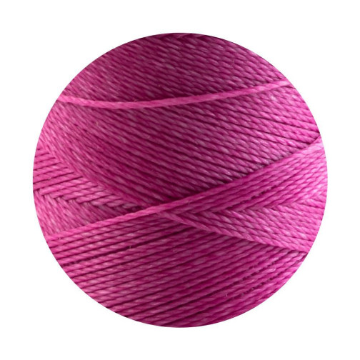 10m Linhasita® waxed polyester cord Orchid Ø0,75mm for macramé jewelry
