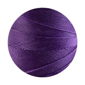 Linhasita® Waxed Polyester Yarn Purple Ø0,75mm...