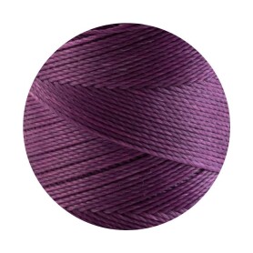 Linhasita® Waxed Polyester Yarn Plum Ø0,75mm 10m