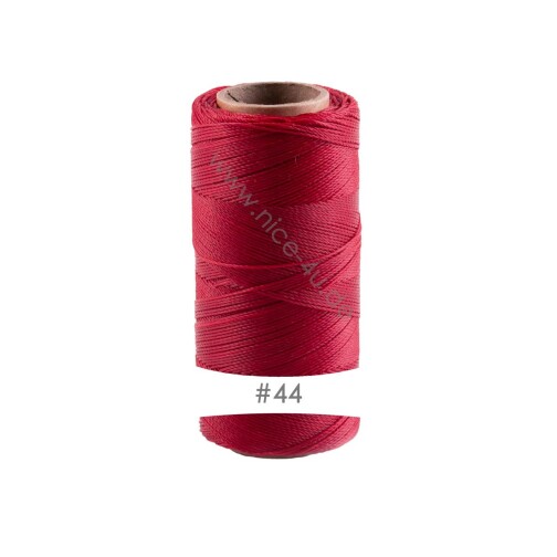 228m Linhasita® gewaxt polyestergaren Rood Ø0,75mm