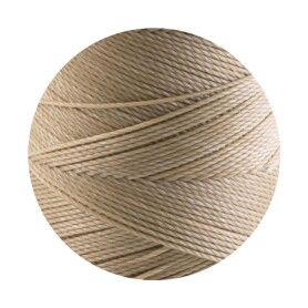 Linhasita® Waxed Polyester Yarn Sand Ø0,75mm 10m