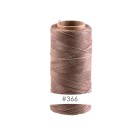 Linhasita® Waxed Polyester Yarn Taupe Ø0,75mm 1 Rolle (228m)