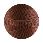 Linhasita® hilo de poliéster encerado Caramel Ø0,75mm 10m
