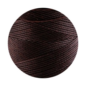 Linhasita® Waxed Polyester Yarn Dark Chocolate...