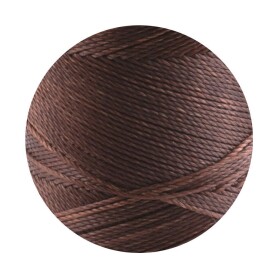 Linhasita® Waxed Polyester Yarn Chocolate Brown...
