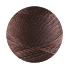 Linhasita® Filato di poliestere cerato Marrone Cioccolato Ø0,75mm 10m
