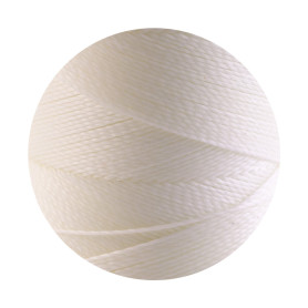 10m Linhasita® gewachstes Polyestergarn Offwhite...