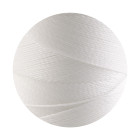 10m cordón de poliéster encerado Linhasita® Blanco Ø0,5mm para joyería de macramé