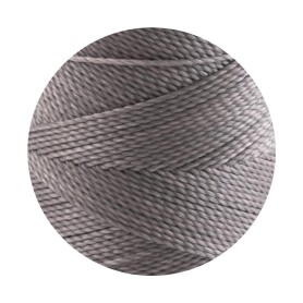 Linhasita® Waxed Polyester Yarn Grey Ø1mm 10m