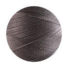 10m Linhasita® Waxed Polyester Yarn Asphalt Ø0.5mm