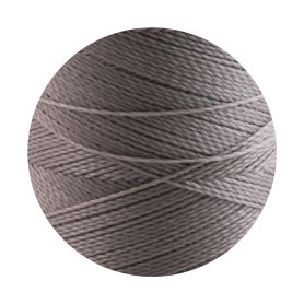 10m Linhasita® gewachstes Polyestergarn Stone...