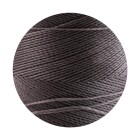 Linhasita® Filato di poliestere cerato Grigio Marrone Ø0,5mm 10m