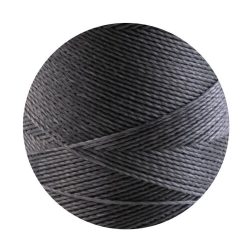 Linhasita® Waxed Polyester Yarn Dark Grey Ø0.5mm 10m