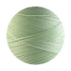 Linhasita® gewachstes Polyestergarn Pastell Grün Ø0,5mm