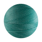 10m Linhasita® gewachstes Polyestergarn Teal Ø0,5mm für Makrameeschmuck