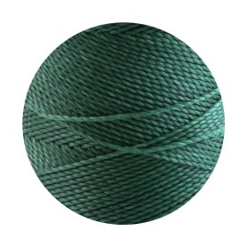 Linhasita® Waxed Polyester Yarn Fir Green Ø1mm...