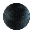10m Linhasita® gewachstes Polyestergarn Schwarzblau Ø0,5mm für Makrameeschmuck