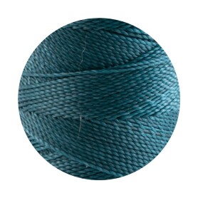 Linhasita® Waxed Polyester Yarn Emerald Ø1mm 10m