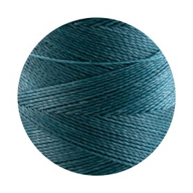 Linhasita® Waxed Polyester Yarn Emerald Ø0.5mm...