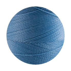 10m Linhasita® gewachstes Polyestergarn Fernblau...