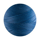 10m cordón de poliéster encerado Linhasita® Azul capri Ø0,5mm para joyería de macramé